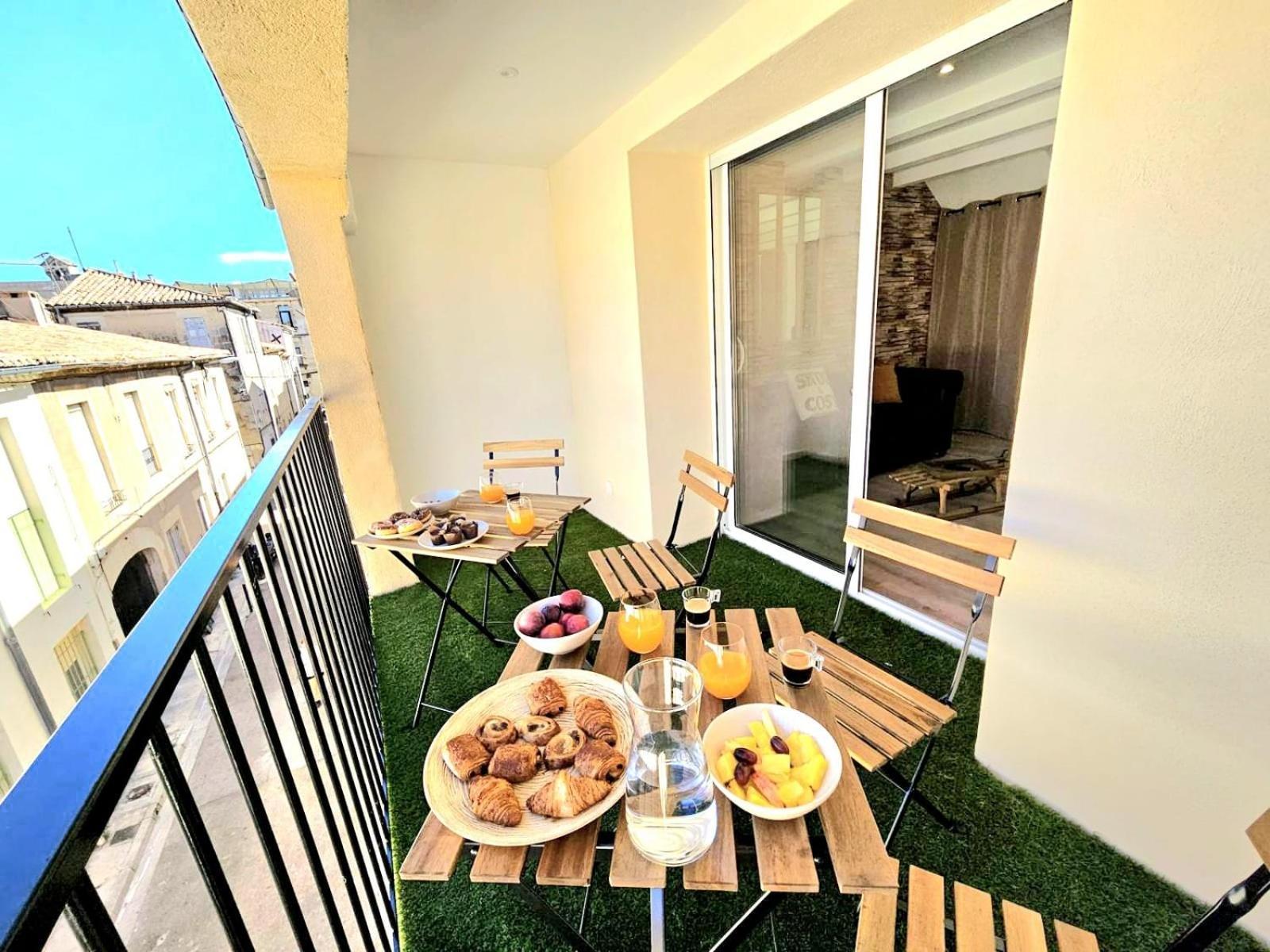 L'Escale Cevenole - Terrasse Et Clim Lejlighed Nîmes Eksteriør billede